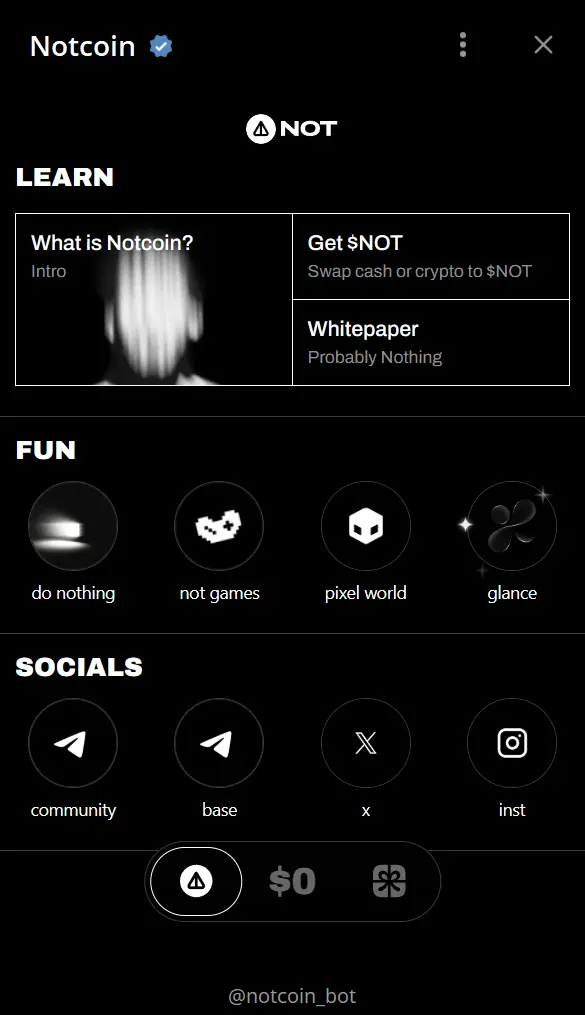 Notcoin (نات&zwnj;کوین)