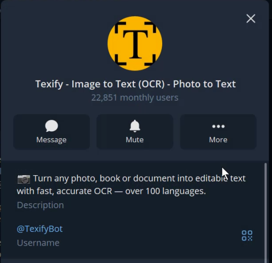 ربات تبدیل عکس به متن یا همان ocr