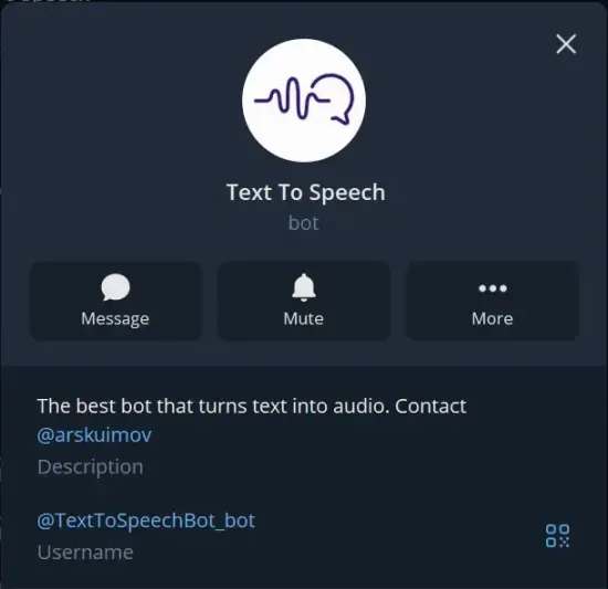 ربات TextToSpeechBot_bot