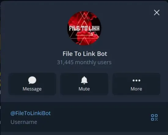 معرفی ربات FileToLinkiBot